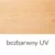 bezbarwny UV